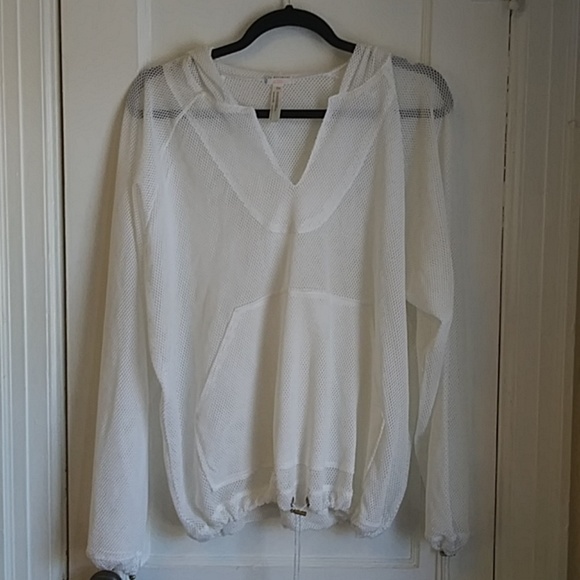 Free People Just Breathe Mesh Hoodie - Picture 2 of 6